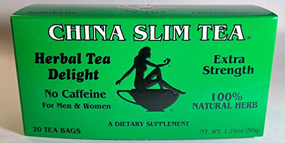 1 X China Slim Tea Extra Strength (20 Teabags)