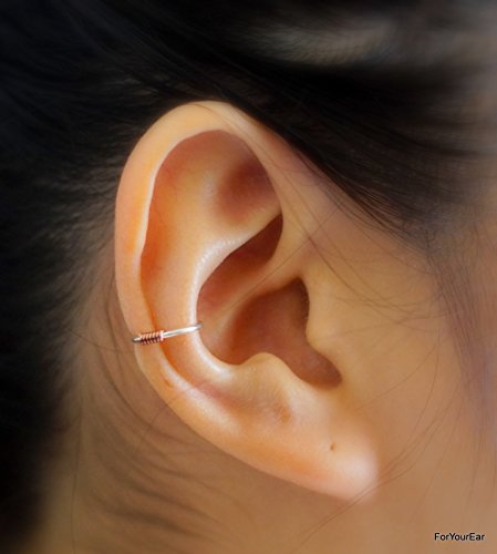 89)No Piercing Cartilage Hoop Ear Cuff