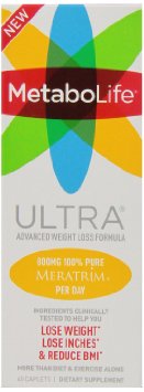 Twinlab MTB Ultra Tab Weight Loss Supplements, 45 Count