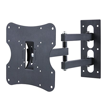 Lumsing Full Motion Articulating Arm Tilt Swivel TV Wall Mount Bracket for 10-42 Inch TV LED LCD Plasma Flat Screen VESA 200x200mm up to 66lbs