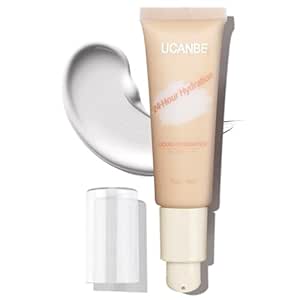 UCANBE White Liquid Foundation Makeup, Medium to Full Coverage Waterproof Longwear Serum Cream Foundation for Combination & Oily Mature Skin, Lightweight Hydrating & Nourishing, 1 fl. oz.