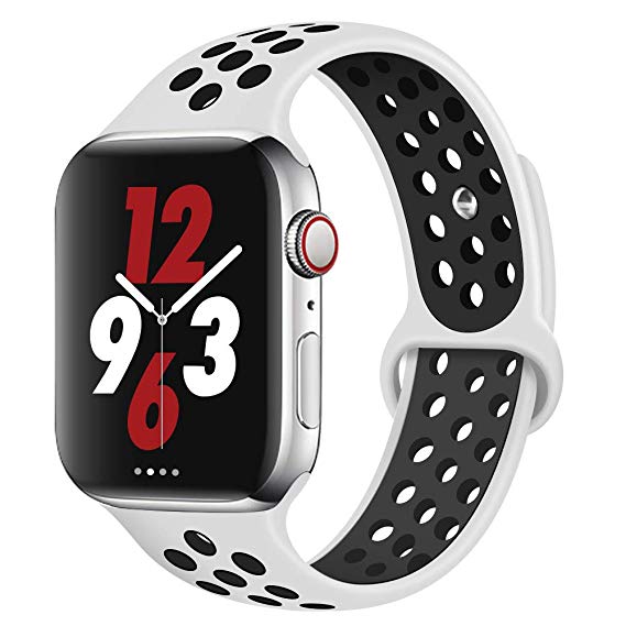 OriBear Compatible for Apple Watch Band 44mm 42mm 40mm 38mm, Breathable Sporty for iWatch Bands Series 4/3/2/1, Watch Nike , Various Styles and Colors for Woman and Man