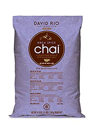 David Rio Orca Spice Sugar Free Chai, 3 Pound