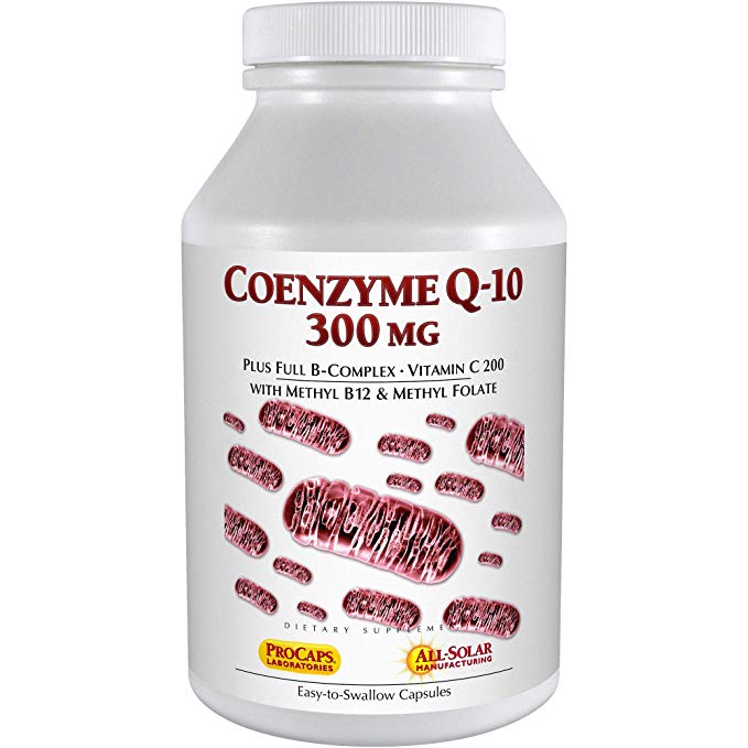 Andrew Lessman Coenzyme Q-10 300 mg 240 Capsules – Essential for Energy Production and Optimum Key Organ Function, Anti-Oxidant Support, Depleted by Aging, Plus B-Complex. Easy to Swallow Capsules