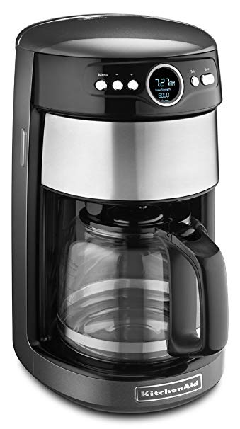 KitchenAid KCM1402QG 14-Cup Glass Carafe Coffee Maker - Liquid Graphite