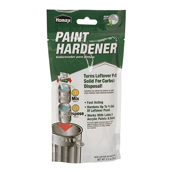 Homax - 3535 Fast Acting Waste Away Paint Hardener – 3.5oz (6 Pack)