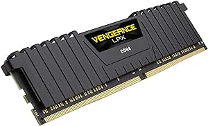 Corsair VENGEANCE LPX 32GB (2 x 16GB) DDR4 4000 (PC4-32000) C18 1.35V AMD Optimized Memory - Black