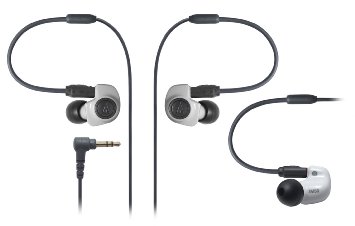 Audio-Technica ATH-IM50 Dual symphonic-driver In-ear Monitor headphones White (Japan Import)