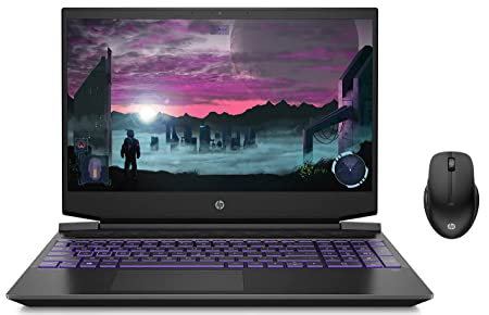 HP Pavilion Gaming Laptop (AMD R5 5000 Series/8GB RAM & 512GB SSD Storage/3050Ti Graphics) 430 Multi-Device Bluetooth Wireless Mouse with 4 Programmable Buttons/ 800 DPI - 4000 DPI/