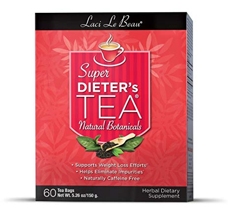 Laci Le Beau Tea S Diet Original, 60 Count (Net Wt. 5.26oz.).
