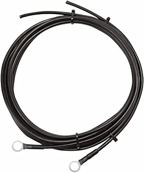 Renogy 8ft. 10 AWG Wire Copper Tray Cable - Connect Charge Controller and Battery, Black