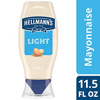 Hellmann's Light Mayonnaise, Squeeze, 11.5 oz