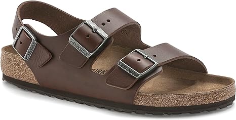 Birkenstock Mens Milano Grip Leather