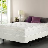 Sleep Master iCoil 13 Inch Euro Top Spring Mattress and BiFold Box Spring SetQueen