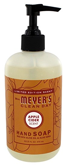 Mrs. Meyer's Clean Day Liquid Hand Soap, Apple Cider, 12.5 Fluid Ounce