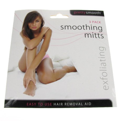 Pretty Smooth 3 Pack Exfoliating Smoothing Mitts