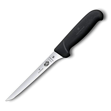 Victorinox Fibrox Pro Boning chef Knife with Flexible Blade 15 cm (6 In.)