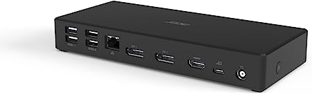 Acer USB Type-C Dock M501 | 1 x HDMI 2.0 Ports | 1 x Display Port 1.4 | 2 x USB 3.1 Gen 1 Ports | 2 x USB 2.0 Ports | Ethernet | Requires One USB 3.1 Type-C on Computer