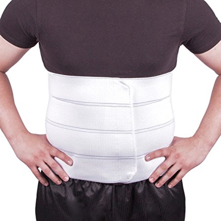 BraceAbility Plus Size Bariatric Abdominal Binder (Fits Up To 45" Body Circumference)