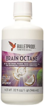 Bulletproof - Upgraded Brain Octane (Caprylic Acid) - 32oz (single)