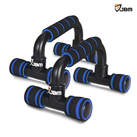 JBM Perfect Muscle Push up Pushup Bars Stands Handles Aid Equipment for Men and Women Pushups Pushup Push-up Workout Pairs of Slip-resistant Polypropylene Push up Exercise Benefits for Muscles Chest