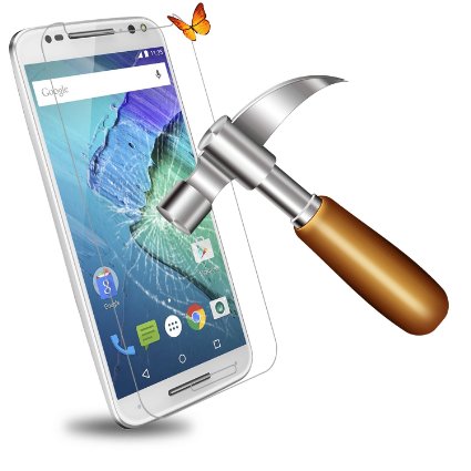 Moto X Pure Edition Screen Protector, iAnder Motorola Moto X Pure Edition / X Style Tempered Glass Screen Protector