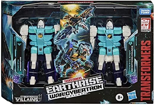 Transformers War for Cybertron: Earthrise Decepticon Pounce and Wingspan Clones Set of 2