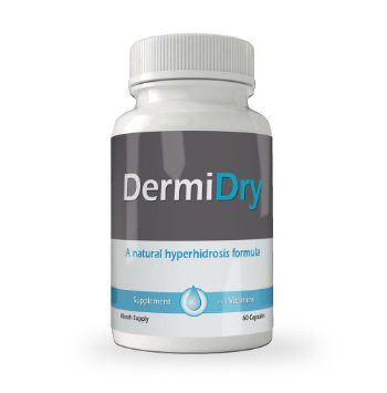 Dermidry® Sweat Block Formula: Natural Hyperhidrosis Treatment - 3 Month Supply ★★★★★
