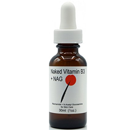 Naked Vitamin B3 (Niacinamide) and Glucosamine (NAG) for Skin Care
