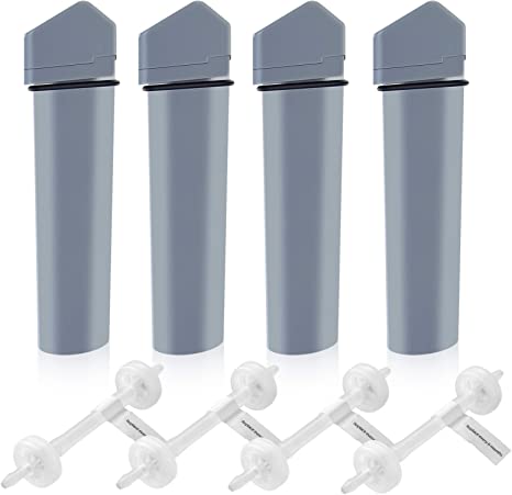 DLM 4 Pack Cartridge Filter Kit CPAP Filter Kit for SC1200 Machines CPAP Supply Parts，8 Pcs Cartridge Replacement Filter Kit Compatible with So 2 Clean Machine