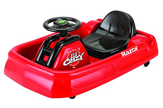 Razor Jr Lil Crazy Ride On, Red