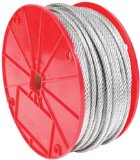Koch 002023 116 by 500-Feet 7 by 7 Cable  Galvanized