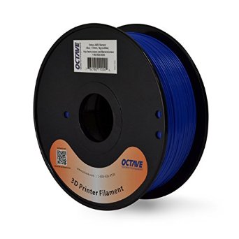 Octave 175mm Blue ABS Filament 1kg 22lbs Spool for Reprap MakerBot Afinia and UP 3D Printer