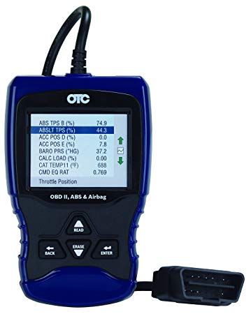 OTC Tools 3209 Trilingual OBD II/EOBD & CAN Scan Tool with ABS/Airbag Codes and Definitions