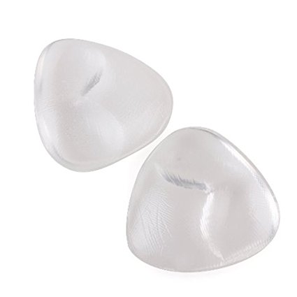 Women's Bra Inserts Silicone Breast Enhancer Shaper Push up Bra Pads (Size 3.54" X 3.54")