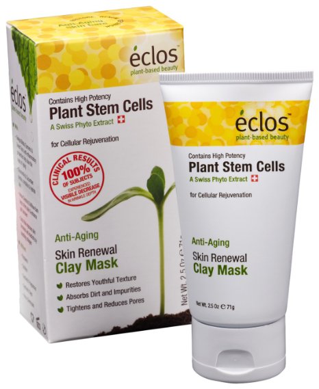 Eclos Skin Renewal Clay Mask, 2.5-Ounce