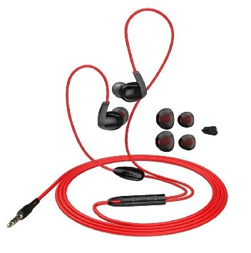 Medelec M13 in ear Headphones High Definition, Noise Isolating Earbuds, Heavy Deep Bass Earphones for iPhone,iPod,iPad,MP3 Players,Samsung Galaxy,HTC,BlackBery,etc(With Microphone,Volume control)
