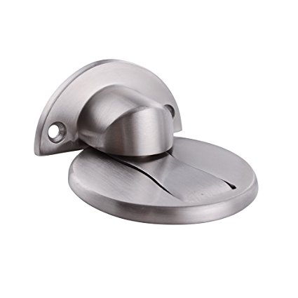 KES SUS 304 Stainless Steel Magnetic Door Stop Door Catch Metal Door Holder Doorstop Heavy Duty Brushed Finish, HDS212-2