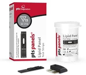 PTS Panels #1710 Lipid Panel Test Strips (15/box) for CardioChek PA Cholesterol Analyzer