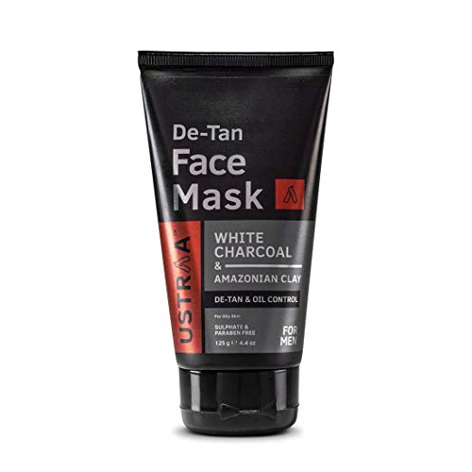 Ustraa De-Tan Face Mask - Oily Skin - 125 gm