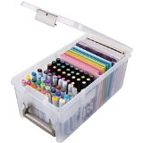 ArtBin 6923AB Marker Storage Satchel with 1-Marker Tray and 2 Dividers