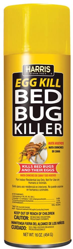 Harris Bed Bug and Egg Killer, 16oz Aerosol Spray