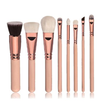 Sandistore 8pcs Cosmetic Makeup Brush Blusher Eye Shadow Brushes Set Kit