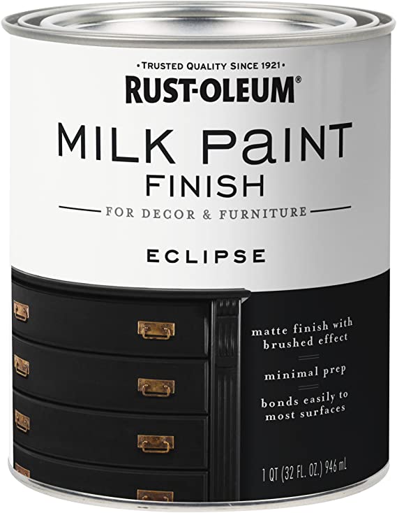 Rust-Oleum 331052 Finish Milk Paint, Quart, Eclipse