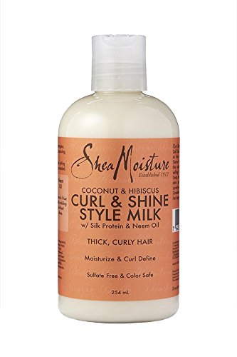 Shea Moisture Coconut and Hibiscus Curl and Style Milk 254 ml