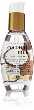 Organix Nourishing Coconut Milk Anti Breakage Serum, 4 Ounce (Pack of 2)