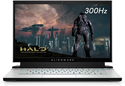 New Alienware m15 R3 Gaming Laptop, 300hz 3ms FHD Display, Intel Core i7-10th Gen, Nvidia GeForce RTX 2080 Super 8GB GDDR6, 1TB SSD, 32GB RAM, Lunar Light, 15-15.99 inches