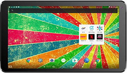 neoCore E1 (2017) 10.1inch Android Tablet PC (2GB RAM,HD Screen,12h Battery,Quad Core 1.5Ghz, 5MP Camera,Google Android 6.0 with Play Store,HDMI,GPS,British Brand,200GB SD Card slot,16GB Built in)
