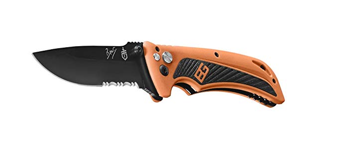 Gerber Bear Grylls Survival AO Knife, Assisted Opening, Drop Point [31-002530]