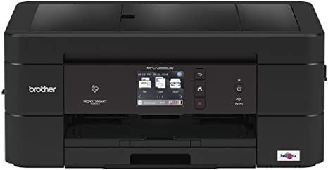 Brother Wireless All-in-One Inkjet Printer, MFC-J895DW, Multi-function Color Printer, Duplex Printing, NFC One Touch to Connect Mobile Printing, Amazon Dash Replenishment Enabled (Renewed)